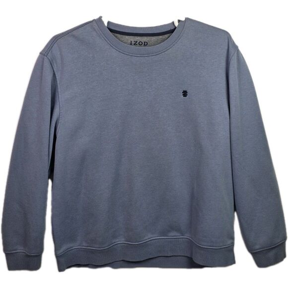 Izod Men's XL Lite Blue Pullover - Picture 1 of 7